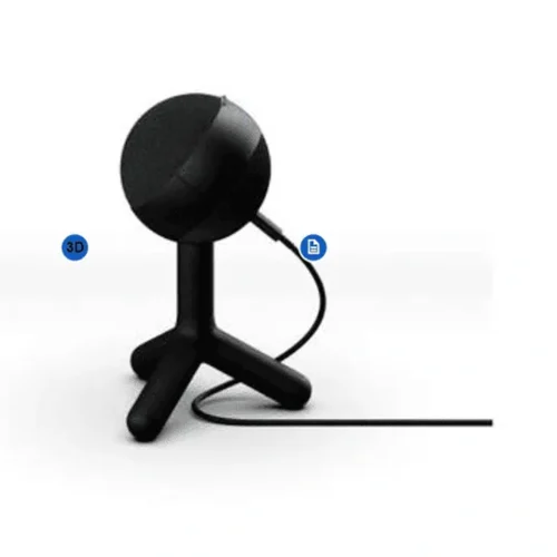 Micrófono Logitech Yeti Orb, USB, Negro, Calidad de Estudio (MPN 988-000550, Micrófonos) img-1