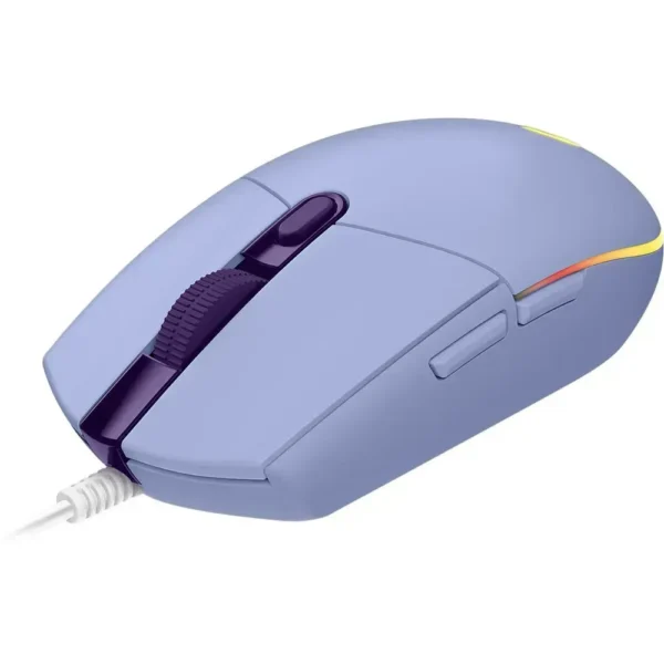 Logitech Mouse Gamer G203 Lightsync Violeta Usb 910-005852 img-1