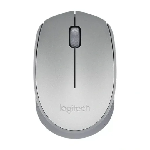 Logitech Mouse Inalámbrico M170 Silver, Conexión Plug And Play *Ítem Disponible (MPN 910-005334, Mouses) img-1