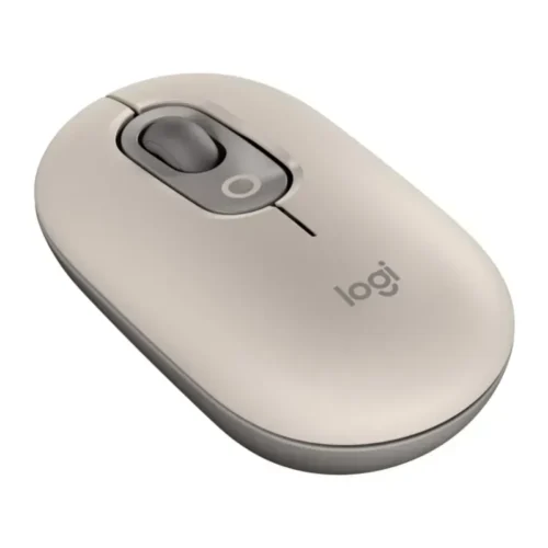 Logitech Mouse Inalámbrico Pop Con Botón De Emoji, Bluetooth Le, Mist Sand 910-006648 img-1