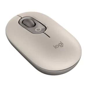 Logitech Mouse Inalámbrico Pop Con Botón De Emoji, Bluetooth Le, Mist Sand 910-006648