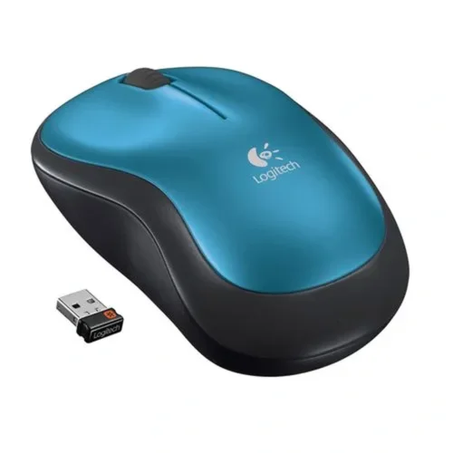 Mouse Logitech M185 Inalámbrico, Azul, 3 Botones, USB, Duración Pilas 1 Año (MPN 910-003636, Mouses) img-1