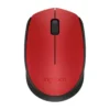 Mouse Inalámbrico Logitech M170, Oficina, USB, Negro/Rojo (MPN 910-004941, Mouses) img-1