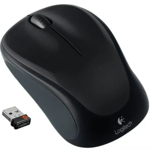 Mouse Logitech M317 óptico, inalámbrico, USB, negro (MPN 910-003416, Mouses) img-1