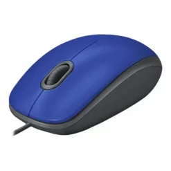 Logitech Mouse M110 Silent Azul conn cable Usb 910-006662 img-1