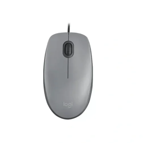 Logitech Mouse M110 Silent Silver con cable Usb (MPN 910-006757, Mouses) img-1