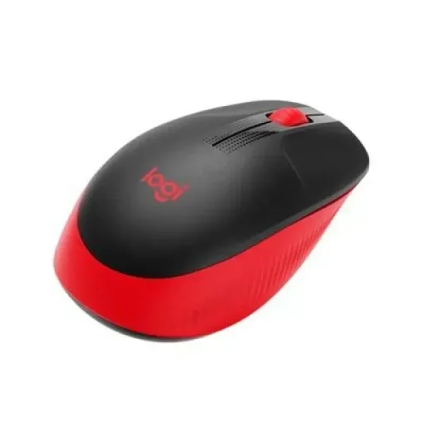 Logitech Mouse M190 Inalámbrico Rojo Inalambrico Usb 3 Botones Inalámbrico 910-005904 img-1