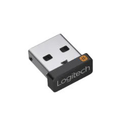 Logitech Receptor Usb Para Mouse/Teclado, Inalámbrico, Negro/Plata 910-005235 img-1