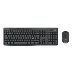 Combo Logitech MK370 Teclado y Mouse Inalámbrico, Grafito, Silencioso (MPN 920-012063, Kit Teclado y Mouse) img-1