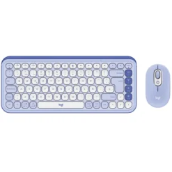 Logitech Teclado And Mouse Set Spanish Lilac (MPN 920-013054, Kit Teclado y Mouse) img-1