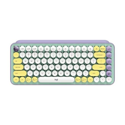 Logitech Teclado Inalámbrico Español Bluetooth Morado (MPN 920-010714, Teclados) img-1