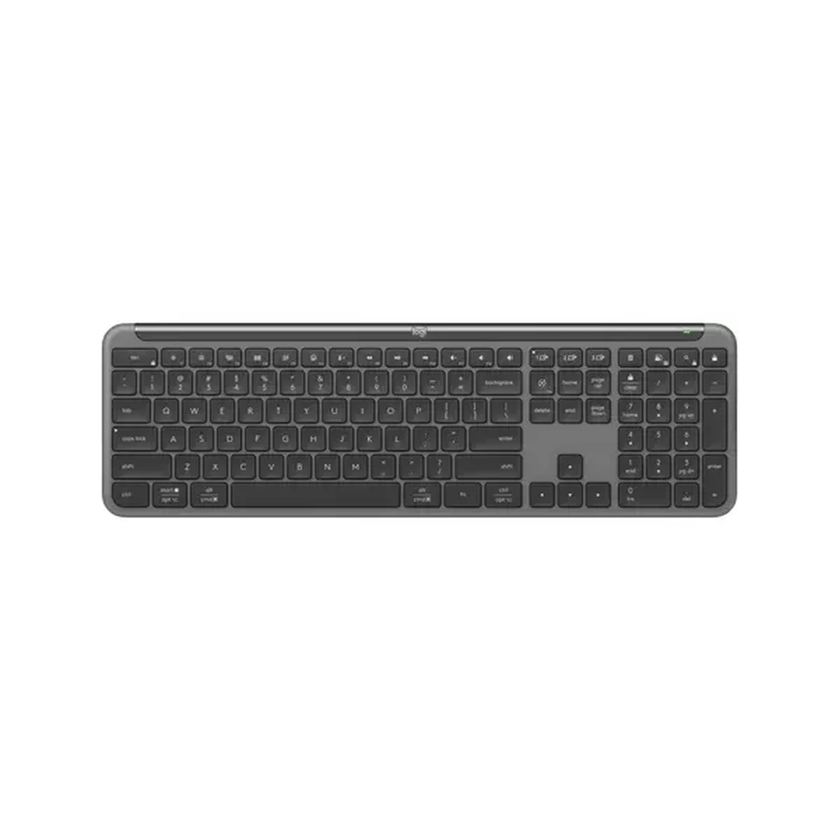 Teclado Inalámbrico Logitech Signature Slim K950, Español, Grafito (MPN 920-012432, Teclados) img-1