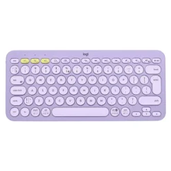 Logitech Teclado K380, Inalámbrico, Bluetooth, Lavanda, Distribución Español (MPN 920-011150, Teclados) img-1