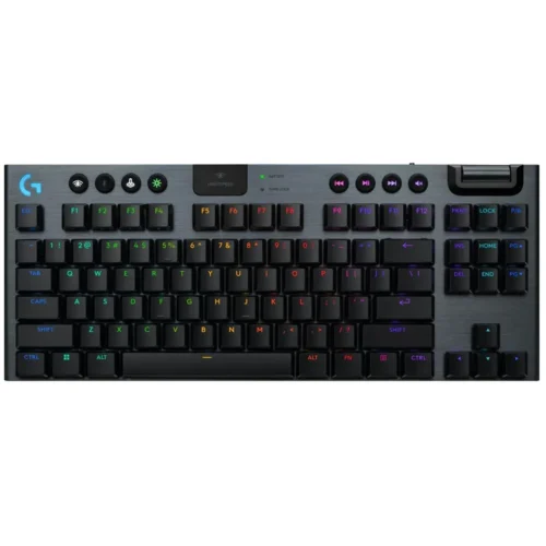 Teclado Logitech G915 TKL, Mecánico Inalámbrico, RGB, LIGHTSPEED, Negro (MPN 920-012715, Teclados) img-1