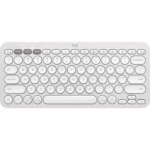 Logitech Teclado Pebble Keys 2 K380S, 60%, Escritura Silenciosa, Inalámbrico 920-011784