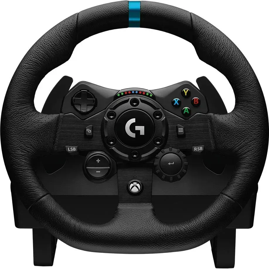 Logitech Volante De Simulacion De Carreras G923 Driving Force Wheel And  Pedals –