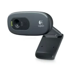 Logitech Webcam Hd C270 Con Micrófono, 1280 X 720 Pixeles, Usb 2.0, Negro 960-000694