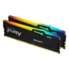 Memoria RAM 128GB (2x 64GB) DDR5 5600MT/s CL36 Kingston Fury Beast RGB EXPO (MPN KF556C36BBEAK2-128, Memorias RAM para PC) img-1