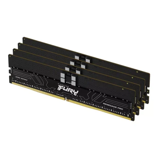 Memoria RAM 128GB (4x 32GB) DDR5 5600MT/s CL28 Kingston Fury Renegade PRO KF556R28RBE2K4-128