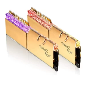 Memoria RAM 16GB (2x8GB) 3600Mhz CL18 DDR4 G.Skill Trident Z Royal Gold F4-3600C18D-16GTRG