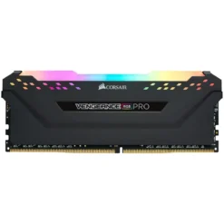 Memoria RAM 16GB 3600MT/s CL18 DDR4 Corsair Vengeance RGB PRO Black (MPN CMW16GX4M1Z3600C18, Memorias RAM para PC) img-1