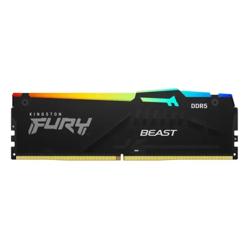 Memoria RAM 16GB 5200Mhz DDR5 CL40 Kingston Fury Beast RGB KF552C40BBA-16