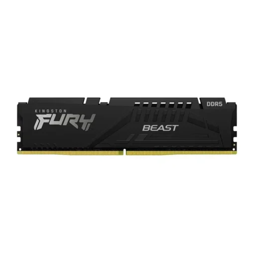 Memoria RAM 16GB 5200Mhz DDR5 Kingston Fury Beast Black CL40, 1.25V DIMM KF552C40BB-16 img-1