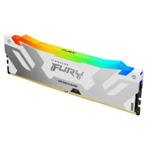 Memoria RAM 16GB 6000MT/s CL32 DDR5 Kingston Fury Renegade White RGB KF560C32RWA-16