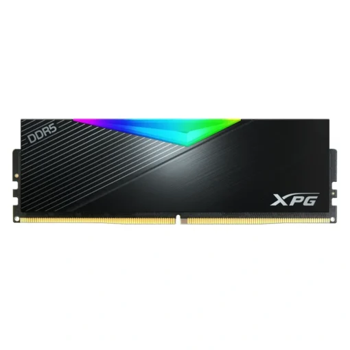 Memoria RAM 16GB DDR5 6400 MT/s CL32 ADATA XPG Lancer RGB Black (MPN AX5U6400C3216G-CLARBK, Memorias RAM para PC) img-1