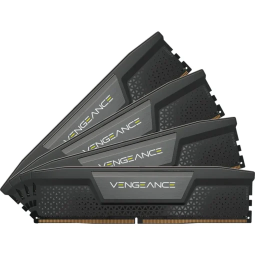 Memoria RAM 192GB (4x48GB) DDR5 5200MT/s CL38 Corsair Vengeance Black CMK192GX5M4B5200C38