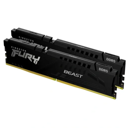 Memoria RAM 32GB (2x 16GB) 6000MT/s CL30 Kingston Fury Beast Black (AMD Expo) (MPN KF560C30BBEK2-32, Memorias RAM para PC) img-1
