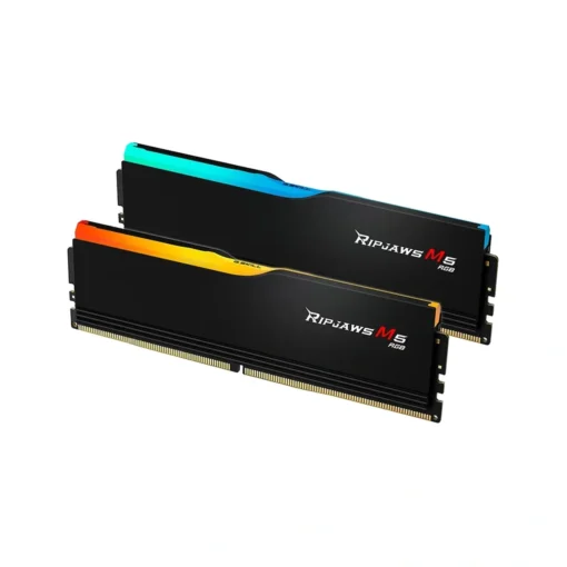 Memoria RAM 32GB (2x 16GB) DDR5 6000MT/s CL30 G.Skill Ripjaws M5 Black XPM 3.0 (MPN F5-6000J3040F16GX2-RM5RK, Memorias RAM para PC) img-1