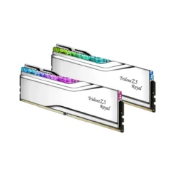 Memoria RAM 32GB (2x 16GB) DDR5 6400MT/s CL32 G.Skill Trident Z5 Royal RGB (XMP) (MPN F5-6400J3239G16GX2-TR5S, Memorias RAM para PC) img-1