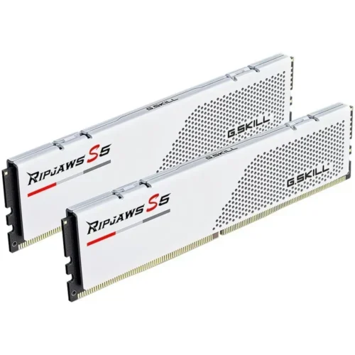 Memoria RAM 32GB (2x16GB) 5600Mhz CL28 DDR5 G.Skill Ripjaws S5 White (Intel XMP) F5-5600J2834F16GX2-RS5W img-1