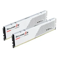 Memoria RAM 32GB (2x16GB) 6000MT/s CL30 DDR5 G.SKill Ripjaws S5 White, Intel XMP (MPN F5-6000J3040F16GX2-RS5W, Memorias RAM para PC) img-1