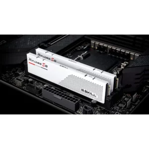 Memoria RAM 32GB (2x16GB) 6000MT/s CL30 DDR5 G.SKill Ripjaws S5 White, Intel XMP F5-6000J3040F16GX2-RS5W