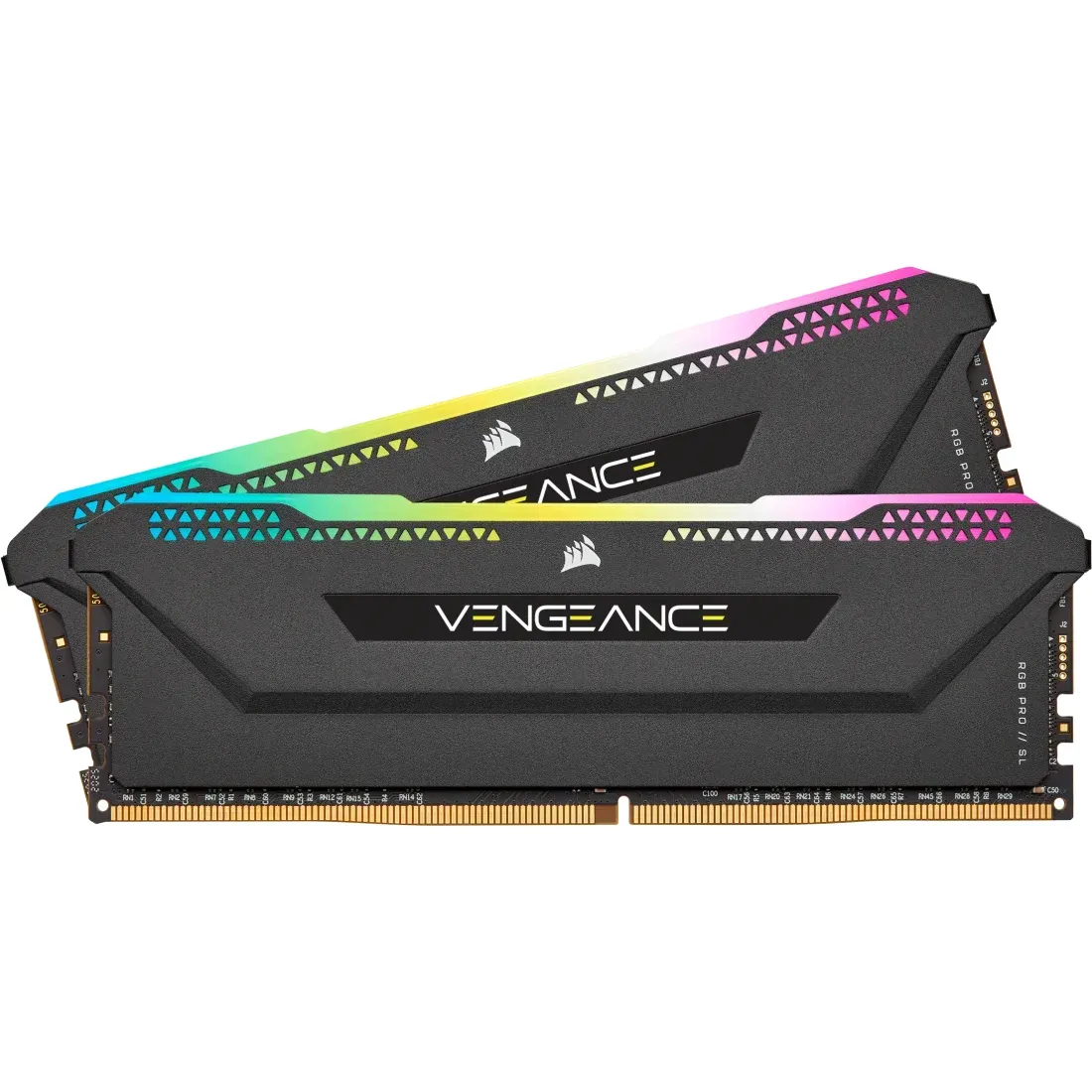 Memoria RAM 32GB (2x16GB) DDR4 3200MT/s CL16 1.35V Corsair Vengeance RGB Pro SL (MPN CMH32GX4M2E3200C16, Memorias RAM para PC) img-1