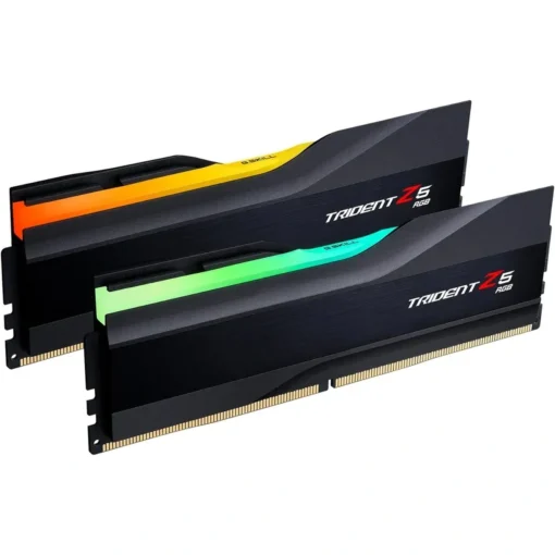 Memoria RAM 32GB (2x16GB) DDR5 7800MT/s CL36 G.Skill Trident Z5 RGB Black (XMP) (MPN F5-7800J3646H16GX2-TZ5RK, Memorias RAM para PC) img-1