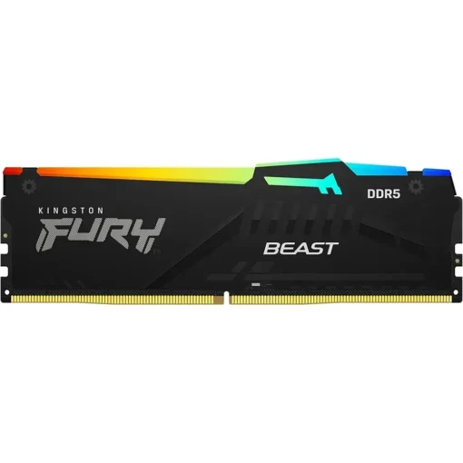 Memoria RAM 32GB 5600MT/s DDR5 CL40 Kingston Fury Beast RGB (XMP) KF556C40BBA-32 img-1