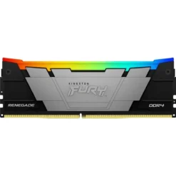 Memoria RAM 32GB DDR4 3600MT/s CL18 Kingston Fury Renegade RGB Black (MPN KF436C18RB2A/32, Memorias RAM para PC) img-1