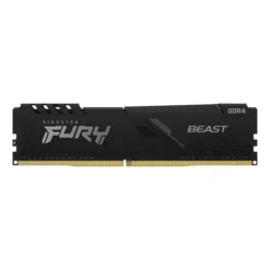 Memoria RAM 4GB 3200 Mhz DDR4 CL16 Fury Beast Black (MPN KF432C16BB/4, Memorias RAM para PC) img-1