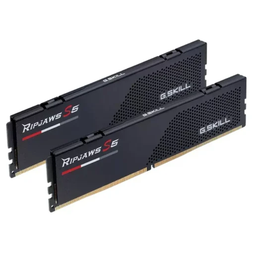 Memoria RAM 64GB (2x32GB) 6400MT/s CL32 DDR5 G.Skill Ripjaws S5 Black, Intel XMP (MPN F5-6400J3239G32GX2-RS5K, Memorias RAM para PC) img-1
