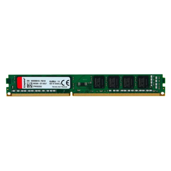Memoria RAM 8GB 1600MT/s DDR3 UDIMM CL11 Kingston ValueRam 1.35v KVR16LN11/8WP img-1