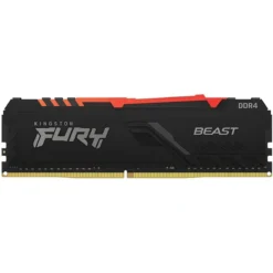 Memoria RAM 8GB 2666Mhz Kingston Fury Beast RGB DDR4 CL16 (MPN KF426C16BBA/8, Memorias RAM para PC) img-1