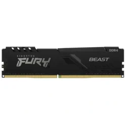 Memoria RAM 8GB 3200Mhz DDR4 CL16 Kingston Fury Beast Black (MPN KF432C16BB/8, Memorias RAM para PC) img-1