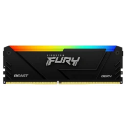 Memoria RAM 8GB DDR4 3200MT/s CL16 Kingston Fury Beast RGB KF432C16BB2A/8 img-1