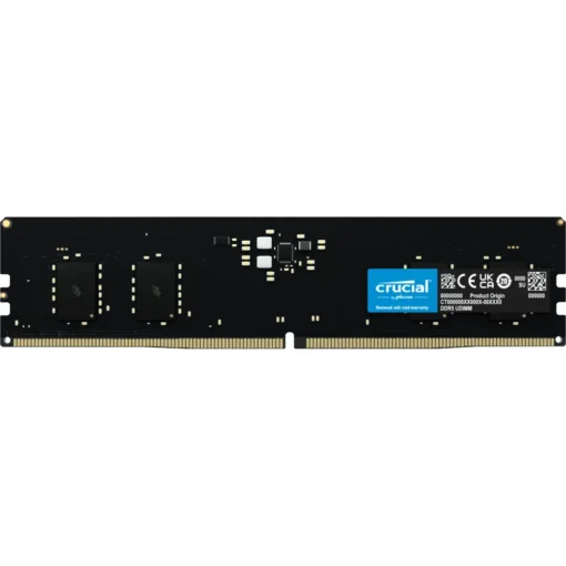 Memoria RAM 8GB DDR5 4800MT/s CL40 Crucial UDIMM Basic CB8GU4800