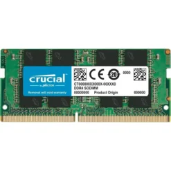 Memoria RAM Notebook 16GB 3200MHz DDR4 Crucial SODIMM (MPN CT16G4SFRA32A, Memorias RAM para PC) img-1