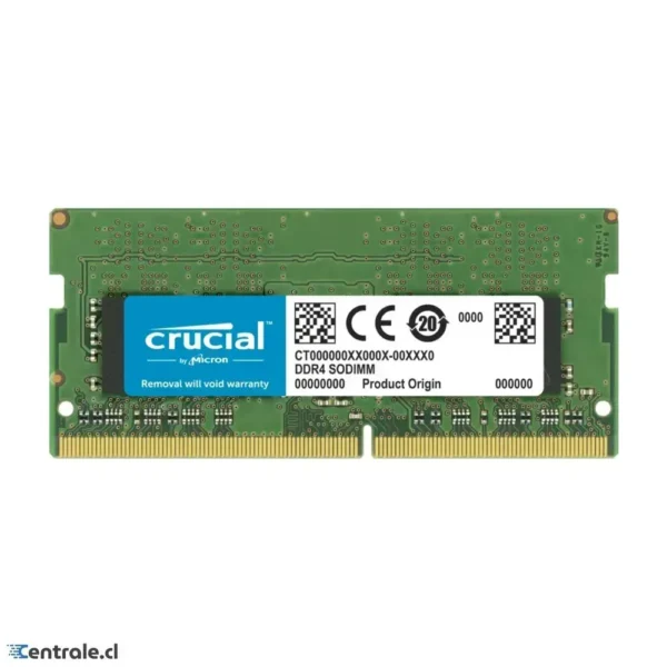 Memoria RAM Notebook 32GB SODIMM Crucial 3200MHz DDR4 CT32G4SFD832A img-1