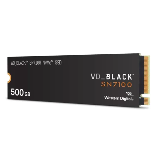 Disco WD Ssd Negro Sn7100, 500Gb M.2 2280, Pcie 4.0 Nvme, 6800Mb/S (MPN WDS500G4X0E, Almacenamiento para PC) img-1